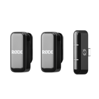 Microphone sans fil Rode Super Compact Lavalier avec design léger, connecteur Type C, jusqu'à 21 heures d'autonomie de la batterie