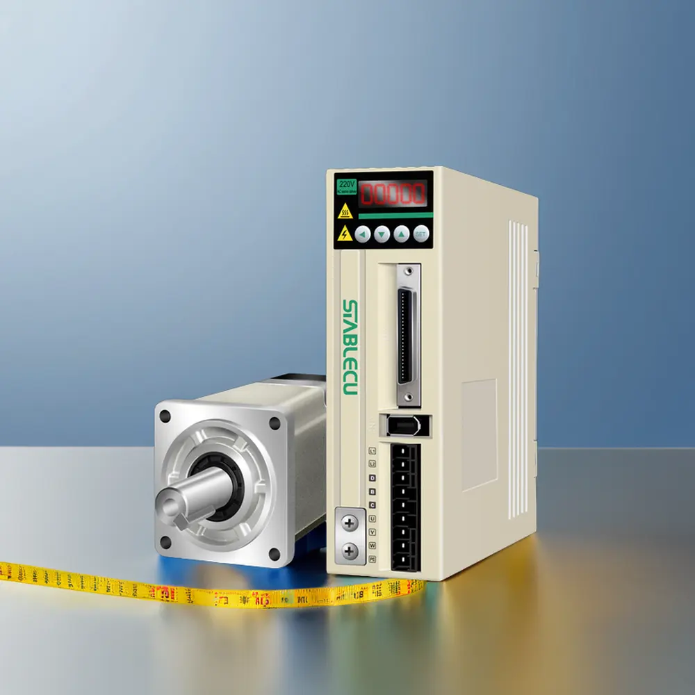 750 W Mehrsteuerung Canopen EtherCAT 220 V Wechselstrom-Servomotor- und Treibekit mit Bremse für Automatikmaschine 3000 U/Min