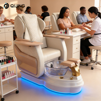 Fauteuil de pédicure magnétique à jet d'eau pour salon de beauté, fauteuil de massage pour les pieds, spa pour les pieds, fauteuil de pédicure pour la vente