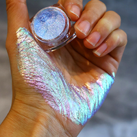 Spiegeleffekt Meerjungfrauen-Aurora Synthetisches Eisenoxid Anorganisches Multichrom-Pigment für professionelles Make-up, loses optisches Pigment
