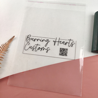 Sacs Cellophane Transparents Auto-Adhésifs en OPP Plastique pour Vêtements avec Logo Personnalisé