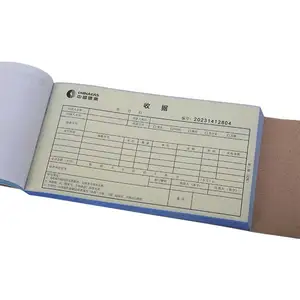 Custom printed high quality cheap price wholesale sales receipt book rent receipt book
