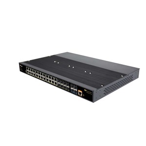 Switch industriel géré 24 ports RJ45 avec 8 ports SFP 100/1000M + 4 ports SFP+ Uplink 1/10G Fibre Ethernet - Product Image 4
