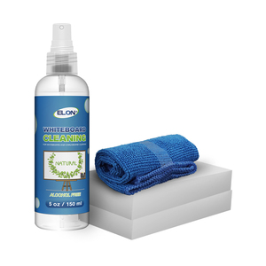 Tự nhiên bảng Bảng Phấn sạch hơn 150ml bảng trắng Blackboard Cleaner phun tẩy vớ<span class=keywords><strong>i</strong></span> miếng bọt biển Kit cho các trường học và văn phòng sử dụng - Product Image 2