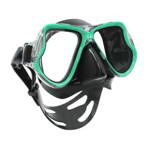 उच्च गुणवत्ता वाले टिकाऊ पेशेवर डाइविंग मास्क सिलिकॉन पूर्ण चेहरे मास्क समायोज्य स्ट्रैप स्कूबा मास्क डाइविंग गॉगल - Product Image 5