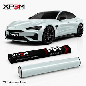 ฟิล์มกันรอยรถยนต์ XP3M Autumn Blue Gloss TPU สีฟ้า 7.5 มิล  แบบเปลี่ยนสีได้ ซ่อมแซมตัวเองได้ ติดตั้งแบบเปียก - Product Image 1