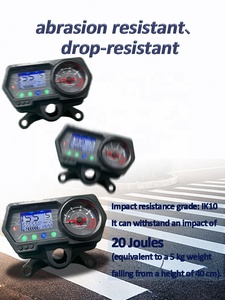 Nouveau modèle compteur numérique pour moto tachymètre pour Honda <span class=keywords><strong>Arora</strong></span> CG125 CG 125 125CC TMX125 - Product Image 4
