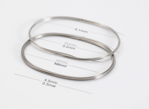 Siêu Đàn Hồi 0.1Mm 0.2Mm 0.5Mm Nickel Titan Dây Hình Dạng Bộ Nhớ <span class=keywords><strong>Nitinol</strong></span> Cho Kỹ Thuật Y Tế Dự Án Nhà Máy Uốn - Product Image 6