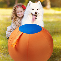 Ballon gonflable de dressage en gros, avec housse en polyester durable, pour l'entraînement et le jeu du bétail (chevaux, moutons, bovins), jouet de ferme