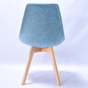 Échantillon gratuit de meubles scandinaves d'occasion à vendre <span class=keywords><strong>chaise</strong></span> de salle à manger en plastique siège pieds en bois <span class=keywords><strong>tulipe</strong></span> en plastique - Product Image 6