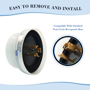 Interrupteurs inductifs électroniques CNRIYA SCS-2310G, contrôle de l'éclairage à verrouillage rotatif, indice de protection IP54, porté<span class=keywords><strong>e</strong></span> de détection de 50 m, 120-270 V, capteur de route - Product Image 3