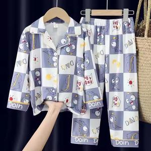 Pyjamas pour enfants en gros du fabricant 2025, ensemble de pyjama de marche pour garçons, doux pour garçons - Product Image 2