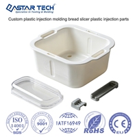 Pièces moulées par injection en plastique sur mesure pour trancheuse à pain, fabriquées par un fabricant OEM de moules de précision