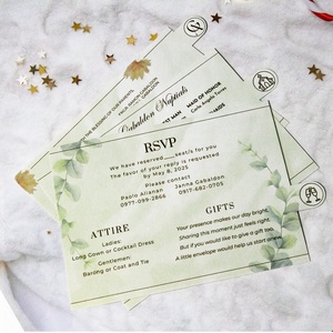 Invitation de mariage romantique coulissante : Illustration des mariés, décorations Quinceanera - Product Image 4