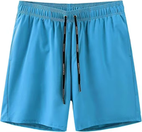 Celana Pendek Pantai Musim Panas Pria Custom, Bernapas, Ramah Lingkungan, Cepat Kering, Tanpa Jahitan, Polos, Kasual, Ukuran Besar, Spandex/Polyester, Bermotif