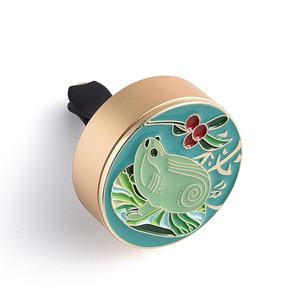 Aromatherapy Car <b>Diffuser</b> Hot Selling Portable Mini Hanging Air Freshener <b>Stick</b> Modern Metal Refillable Box - Product Image 1