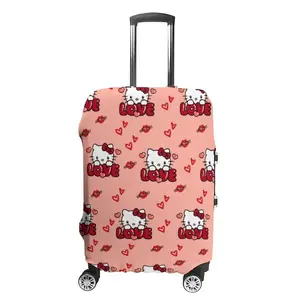 Высококачественный полиэфирный чехол с логотипом под заказ 18 21 22 25 26 28 incn kitties для путешествий, пылезащитный чехол для чемодана