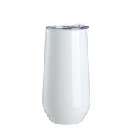 Tasse enduite par sublimation bouteille d'eau à transfert thermique 20oz tasse droite tasse isolée double couche en acier inoxydable automobile