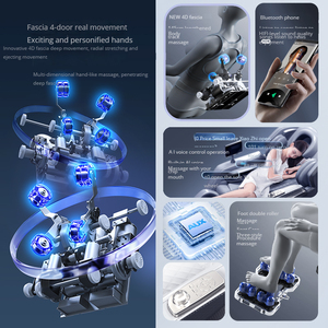 Chine meilleur luxe 3d 4d zéro gravité corps entier haute qualité fauteuil de massage pour le dos et les jambes <span class=keywords><strong>prix</strong></span> lit salon de beauté maison en Chine - Product Image 6