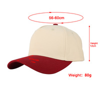 Gorra de Béisbol Trucker Personalizada con Estampado a Cuadros de Dos Tonos, Deportiva, 100% Algodón, 5 Paneles, Cierre a Presión, para Hombre y Mujer