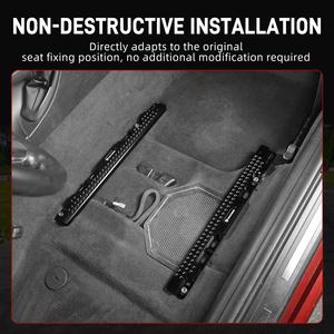 BEVINSEE adaptor dudukan lantai dudukan aluminium, adaptor dudukan untuk BMW 1 Series E82 <span class=keywords><strong>3</strong></span> Series E90/E91/E92 2005-2013 - Product Image 2