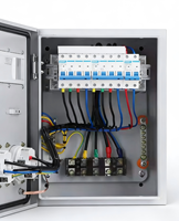 Boîtier de distribution électrique industriel certifié CE RoHS IP67 en acier inoxydable 304, solution extérieure pour prises électriques