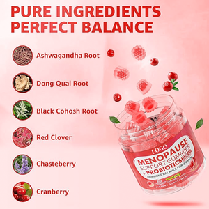 סיטונאי בריאות סופרמזון גיל המעבר הקלה bumies הקלה pms gummies הטוב ביותר עבור גיל המעבר תוספת עשבי תיבול - Product Image 4