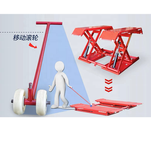 Gunting mobil angkat hidrolik, Platform pengangkat hidrolik mobil 1.2m dan 4t 4000kg - Product Image 5