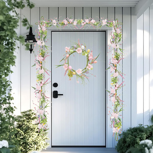 DAMAI <b>Easter</b> Vine Artificial Rattan <b>Ornament</b> Hanging Decoration Home Mall Garden Decor <b>Easter</b> Egg Vine Foam Material - Product Image 4