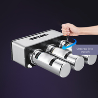 Purificateur d'eau RO sans réservoir à flux direct 600G 3 étapes en acier inoxydable avec UV, filtre facile à remplacer, installation multiple (sur comptoir, mural, sous évier)