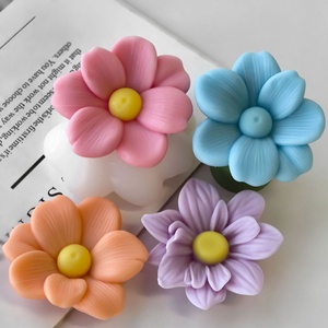 Early Riser Fleur Aromathérapie Bougie Moule DIY Tasse <span class=keywords><strong>Cire</strong></span> Décorative Résine Gypse Abrasifs pour la Saint-Valentin Paraffine <span class=keywords><strong>Cire</strong></span> - Product Image 6