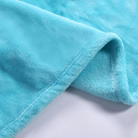 AZO-freie, umweltfreundliche, gestrickte, einfarbige, 100% Polyester, maschinenwaschbare, luxuriöse, flauschige, dicke Fleece-Sofa-Minkdecke 50*60
