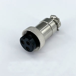 Conector GX12 de 2 Pines Macho y Hembra DIN en Ángulo Recto, 8 Pines, 4P, 3P, 12P, 5P, Contactos de Cobre, Carcasa de Aleación de Zinc, Automotriz - Product Image 3