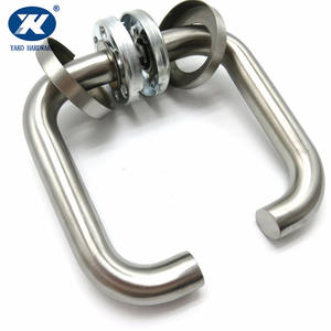 مقبض باب ألماني مصنوع من الفولاذ المقاوم للصدأ 304 عالي الجودة, مقبض باب من النوع الرافعة - Product Image 6