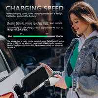 Nouveau chargeur EV portable à prix d'usine, 220V Type2/GBT 3.5/7KW, charge rapide, rénovation/mise à niveau pour voiture BYD