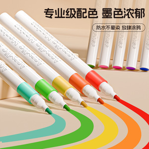 Marcadores Acrílicos Kicyn, 120 Colores Lavables, Marcadores de Arte Opacos para Dibujo Infantil - Product Image 3