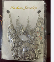 Jh078 Plaqué Mode Bijoux Ensemble USA France Style Comprend Comores Mayotte Collier Boucles D'oreilles Bracelets Peignes Broches