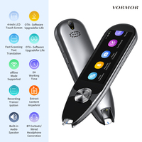 VORMOR X7 Portable bidirectionnel en ligne instantané traducteur vocal dispositif EMP3 lecteur langue lecture traduction stylos