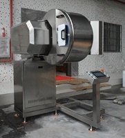Mélangeurs à retourne YOSLON en acier inoxydable 304, mélangeur spiral 75 kg, bol amovible pour la fabrication de pain et de gâteaux, mélangeur à pâte industriel