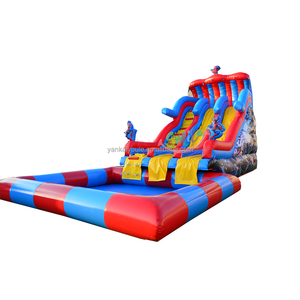 Khuyến mại thương mại lớn <span class=keywords><strong>Inflatable</strong></span> <span class=keywords><strong>Spiderman</strong></span> trượt <span class=keywords><strong>Inflatable</strong></span> hồ bơi trượt nước để bán - Product Image 1