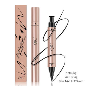 Marcador de sello de doble cabeza líquido negro mágico colorido personalizado delineador de ojos de ala gráfica Etiqueta Privada delineador de ojos Libre de crueldad vegano - Product Image 6