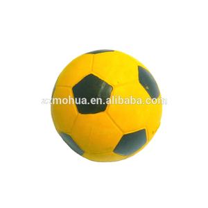 Pallone da Calcio Animato Ecologico in Gomma Latex, Palla per Animali Domestici, Giocattolo Squeaky da Masticare per Cani - Product Image 6
