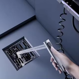 Juego de grifos de ducha termostáticos digitales LED, sistema de baño de latón montado en la pared, chorros fríos y calientes, características de masaje, lluvia suave cepillada