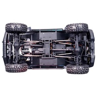 1/10 Off Road 2.4Ghz Remote Control Crawler 4WD RC SUV Truck LCG Gearbox Chassis Rasio Dapat Diatur Kelas Hobi Yikong YK4107