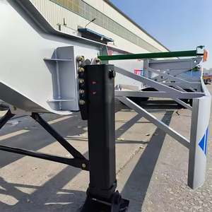 Semirremolque de Plataforma Plana para Contenedores de 20 y 40 Pies, Remolque Esqueleto para Transporte con Estructura de Acero - Product Image 3