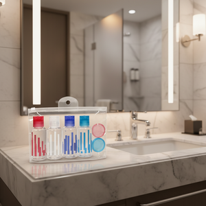 Kit de sous-embouteillage pour petites bouteilles de voyage PET 80 ml, accessoires de sérigraphie et de moulage par soufflage, vente en gros, direct usine - Product Image 2