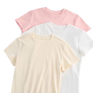 Camiseta de Manga Larga con Cuello Alto Simulado para Mujer, Elástica y Ajustada, de Algodón, Camisetas Básicas para Mujer - Product Image 1