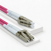 Xinhaoze OM4 10 Gigabit Multimode Fiber Jumper Konektor LC/FC/SC/ST Dapat Disesuaikan untuk Ruang Komputer Pusat Data (Model Fiber
