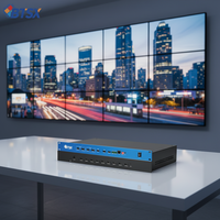 Processeur vidéo FPGA 4K60 4 entrées 18 sorties : Commutation fluide et affichage multi-volets pour les centres de commande, les salles de réunion et les salles de contrôle