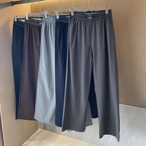<span class=keywords><strong>Pantalones</strong></span> de Yoga para Mujer, Talla XL, Diseño Moderno, Color Sólido, Cintura Alta, Secado Rápido, Cintura Elástica, Pierna Ancha, Combinables con Todo, Venta al Por Mayor - Product Image 1